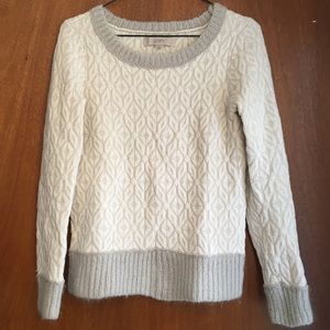 Sm Ann Taylor Loft Wool Blend Pullover Sweater